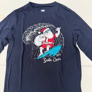 Old Navy Boys Long Sleeve Christmas Shirt